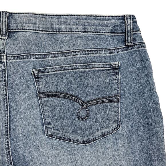 Riders by Lee Straight Leg Jeans Women Size 20 Inseam 30.5" Style# 1SMTCW7 - Picture 7 of 11